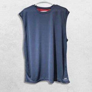 NWT Athletic Tank Top Moisture-Wicking Sleeveless Color-Block Tank Large
